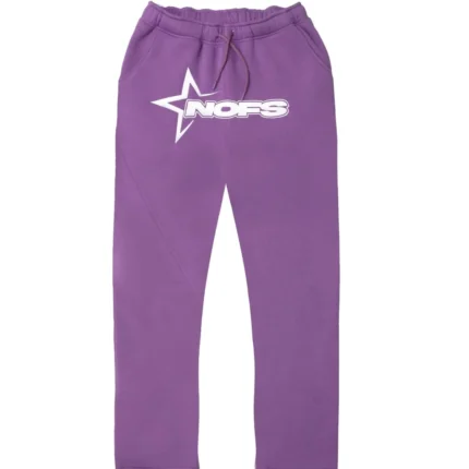 Purple NOFS Jogger Pants