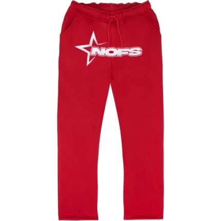 Whine Red NOFS Jogger Sweatpants